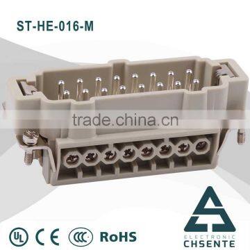 ST- HE terminal connector female to male electrical clamp 16 pin female connector socket