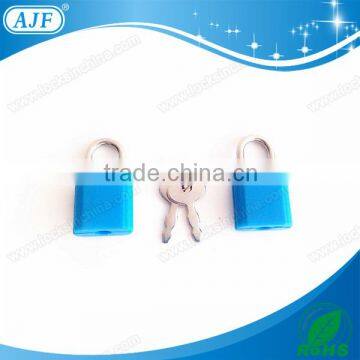 AJF Wholesale Popular Colorful Square Plastic Mini Key Locks