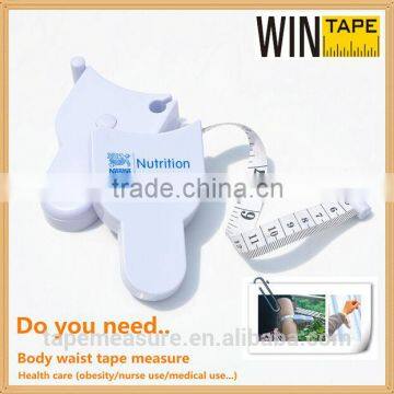 150cm branded metrics health measure tape promotional gift under 1 dollar with Company Logo