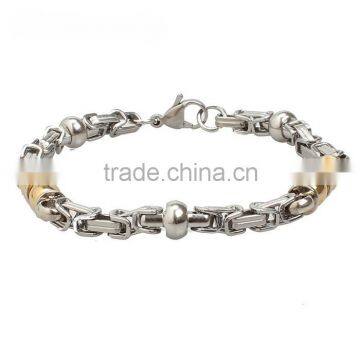 Latest Design Joint 316l Stainless Steel Jewelry Bracelet for Men Supplier's Choice photo-2