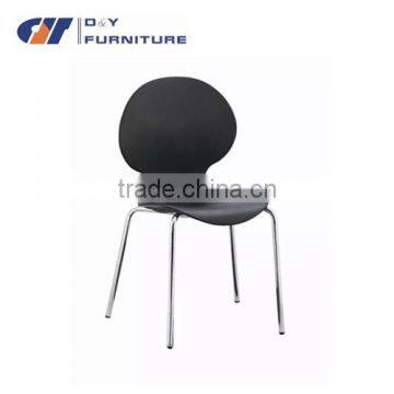 Hot Sell Design Plastic Leisure and Comfortable Chair /chromed Legs photo-2