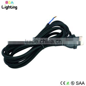 AC Power Cord Copper Braided Wire Plug for Pendant Light photo-4