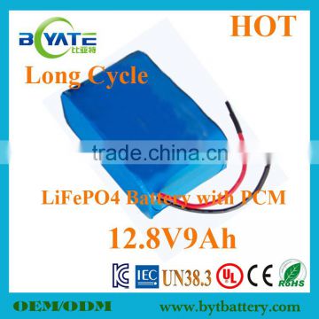 Excellent Long Cycle Life more 3000times Rechargeable 12V9Ah Battery for Robot or Toy