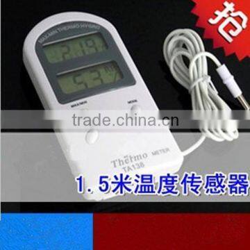 TA138A electronic temperature and humidity meter with1.5m temperature sensor