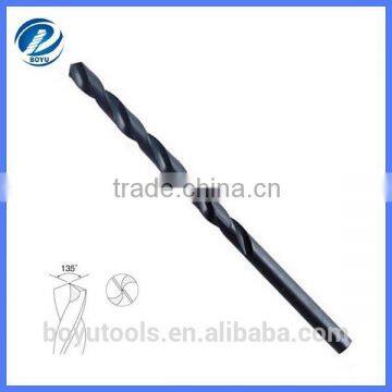 DIN340 Standard HSS Fully Ground Drill Bits Black Oxide