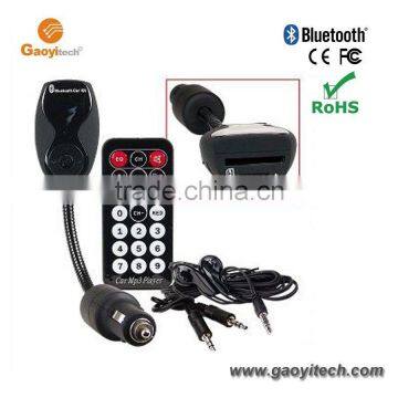 CE ROHS bluetooth car kit LCD caller ID and name display