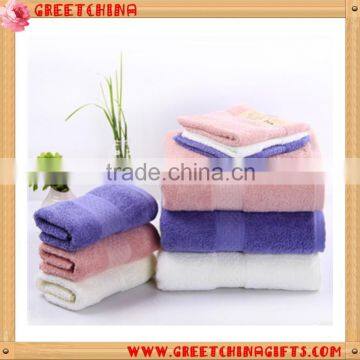 Hotel cotton soft spa towel with custom logo