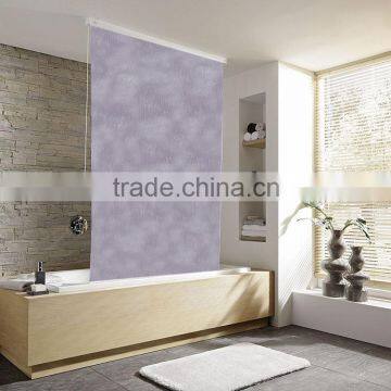 Roller blind fabric for roller blind shower curtain