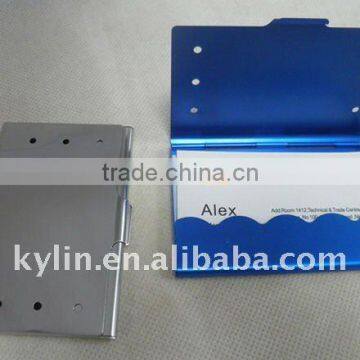 Alumium name card holder