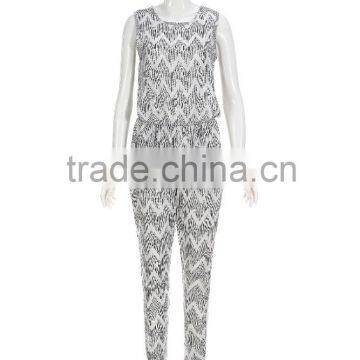 New Collection Casual Sleeveless Baggy Jumpsuits for Ladies