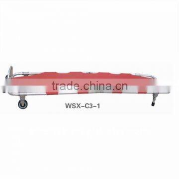 Medical emergency rescue & Funeral two folding stretcher