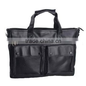 BF3080 High Security Business PU Leather Laptop Briefcase Business Bag for Men