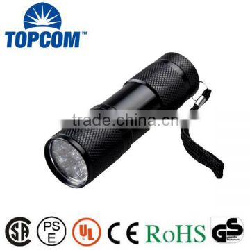 Aluminum LED Promotional Ultra Bright 9 LED Mini LED Flashlight LED