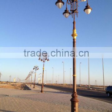 lighting pole for garden decoration