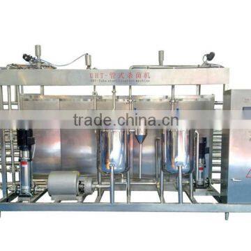 Milk tube sterilizer