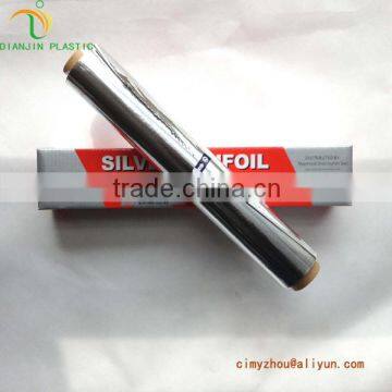 food packaging aluminium foil in roll type used in kitchen