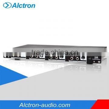 Alctron H4 Professional high-power 4 Channel Headphone Preamplifier, Headphone Amplifier,Pro Line Distribution System