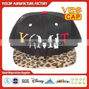 New Custom Embroidered Flat Brim Snapback Cap photo-5