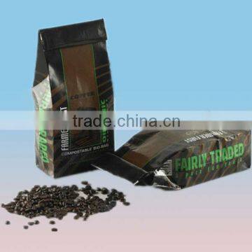 plastic packaging coffee bean bag