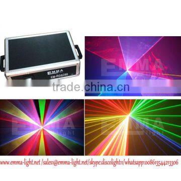 DMX+ILDA+SD+3D Multi color 6W 7w 8w 10w rgb laser light/dj lights/stage light/ laser light/laser projector