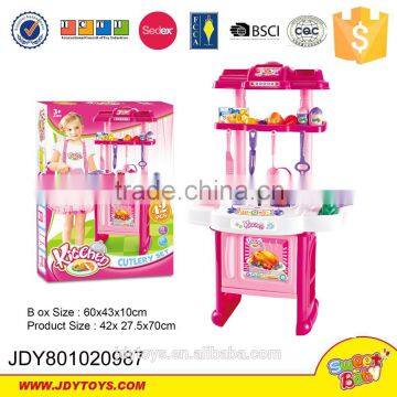 Kitchen Appliance for Kids Cooker Toys Plastic Kitchenware With Vegetable photo-4