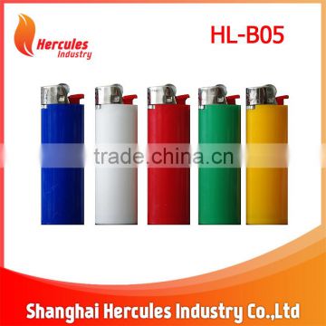 Disposable flame cigarette plastic lighter HL-B05