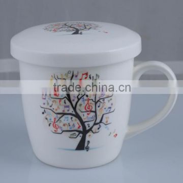 Customized Environmental protection material christmas coffee mugs by China factory