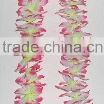 Party decoration Hawaiian Flower Satin Leis Hawaiian Flower Party decoration