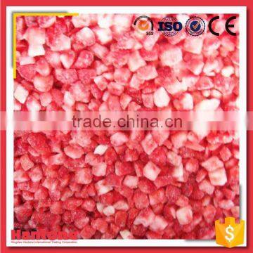 China Iqf Frozen Strawberry Dice