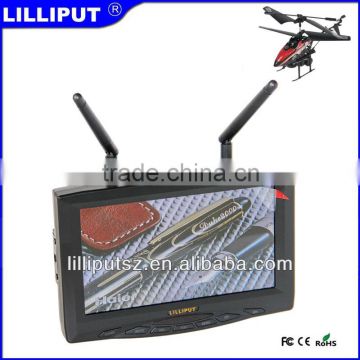 Lilliput 7" Small FPV Monitor 5.8GHz Dual Receiver 32ch. fatshark compatible