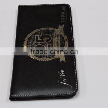 Best selling high quality custom design promotion pu/genuine passport holder