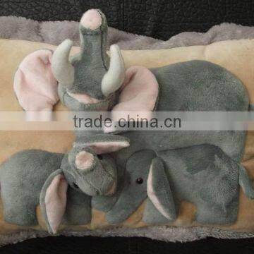 2010 New Plush Toy Elephant Cushion