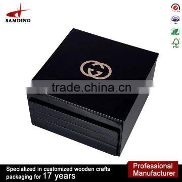 OEM wooden make up box for ladies