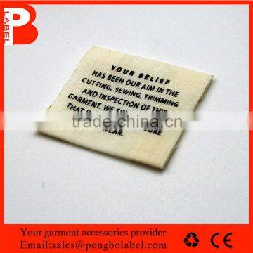 factory directly sale heat transfer label for bags