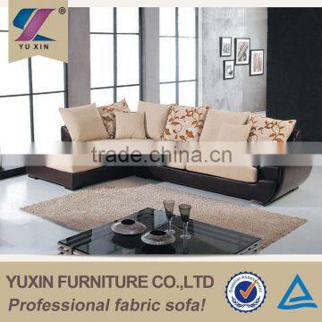 foshan fabric corner mini sofa