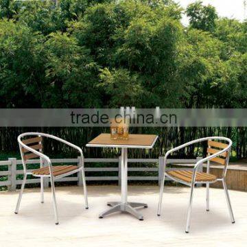 Sale aluminum garden furniture set table and chair