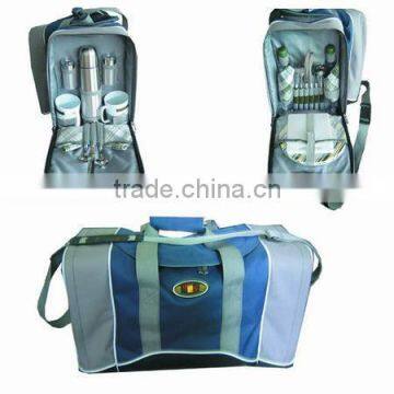 Newest Style Large Capacity Travel Picnic Bag Set Camping Bag