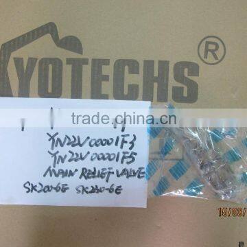 MAIN RELIEF VALVE FOR YN22V00001F4 YN22V00001F3 YN22V00001F5 SK200-6E SK230-6E