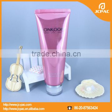 High glossy Cosmetic body shower aluminum Laminated Tube packaging