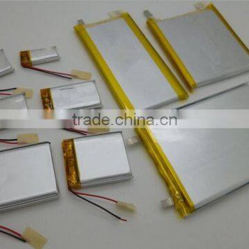 High capacity lithium polymer rechargeable li ion battery 3.7V 6000mAh