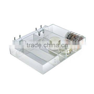 High quality acrylic makeup tray, cosmetic trays