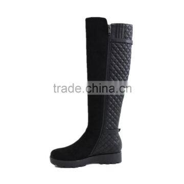 Durable Long Rubber Outsole Leather Boots photo-2