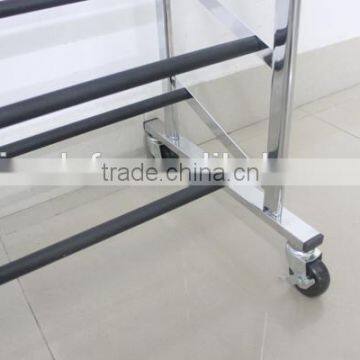 Customized Shoes Display Rack Shoes Tower With Wheels Most Popular photo-4