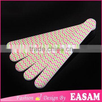 Hot cute Fashion Zebra Finger Nail File,straight round nail file