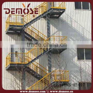 Chinese 2015 stals new outdoor galvanized steel stair for sale