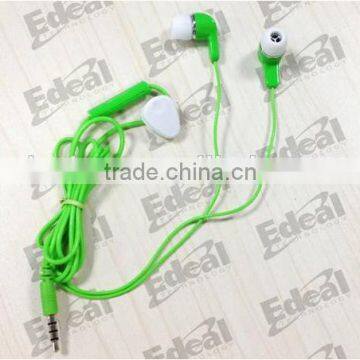 Top Quality low price earphone with mic For Iphone/Samsung S6
