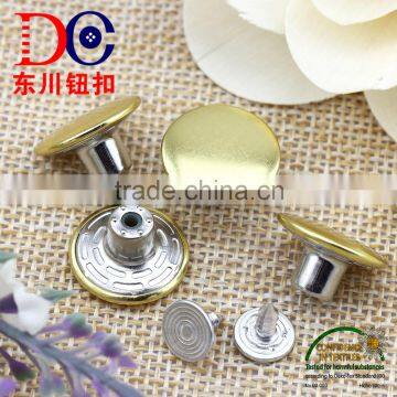 Hot Selling Metal Tack Buttons for Denim Metal Jeans Shank Button photo-1