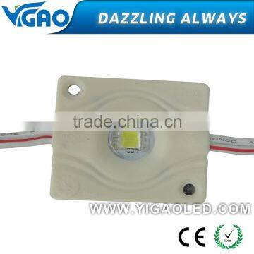 high power injection module with lens