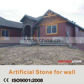 Rock surface water proof faux exterior and interior culture wall face stone