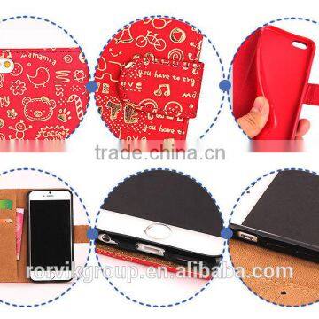 wallet mobile phone cover hot selling products for apple,with card slot leather case